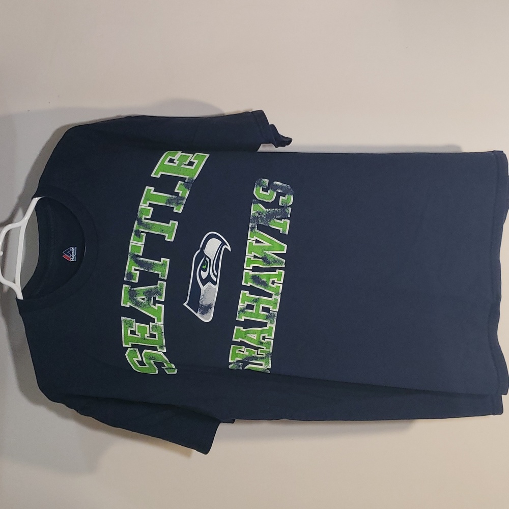 Seattle Seahawks |  T-shirt Navy Blue Size XL
